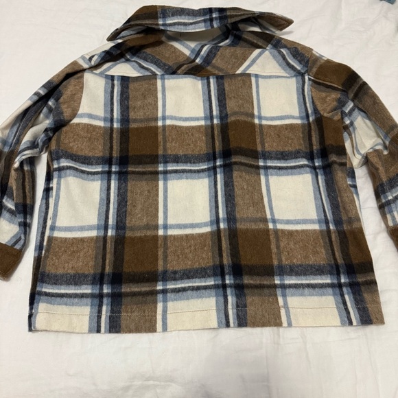 Zara Wool-Blend Oversized Shacket - Picture 7 of 7